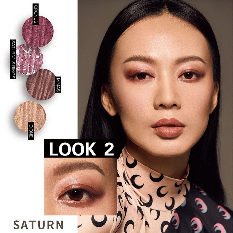 DITO Galaxy 9 Color Eyeshadow Palette SATURN