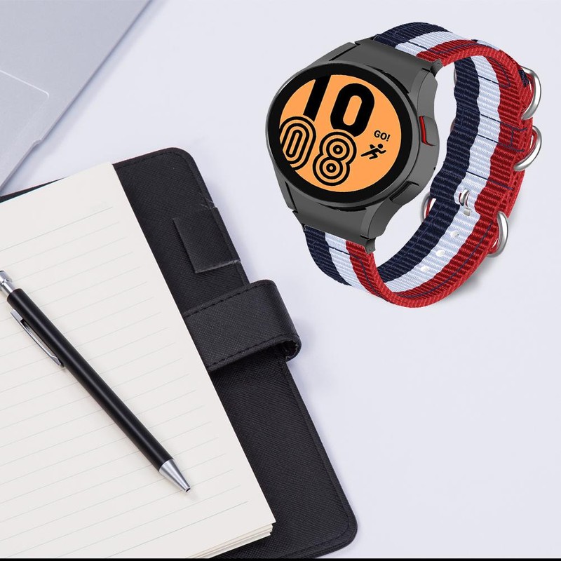 Smartwatch Wristbands Strap Canvas Smartwatch Replacement Band for Watch 4