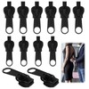 12PCS Zipper Repair Kit,Zipper Luggage,3 Sizes Instant Zipper Rescue Zip