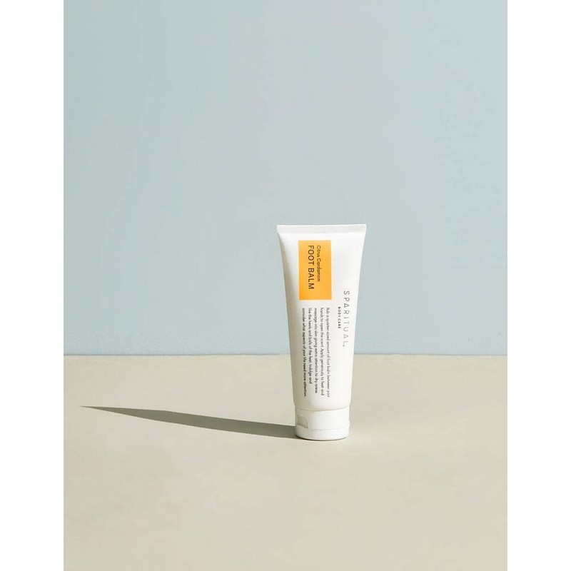 SPARITUAL Citrus Cardamom Foot Balm, 3.4 fl oz (100 ml),