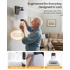 Neporal CARRYGLOW Battery Operated Wall Sconce, Peel and Stick No