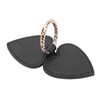 Magnetic Hat Clip Portable PU Leather Heart Shaped Magnetic Hat