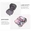 Ipetboom 2pcs Printing Portable Period Pouch with Zipper Design Compact