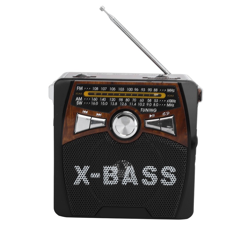 FM AM SW Radio USB FullWave Band Portable Radio Player