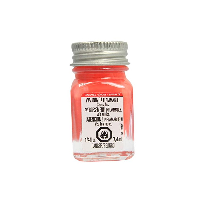 Testors Enamel Paint .25oz-Orange Gloss