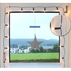Decorative Window Hooks 17 to 20 mm Pack of 4 White