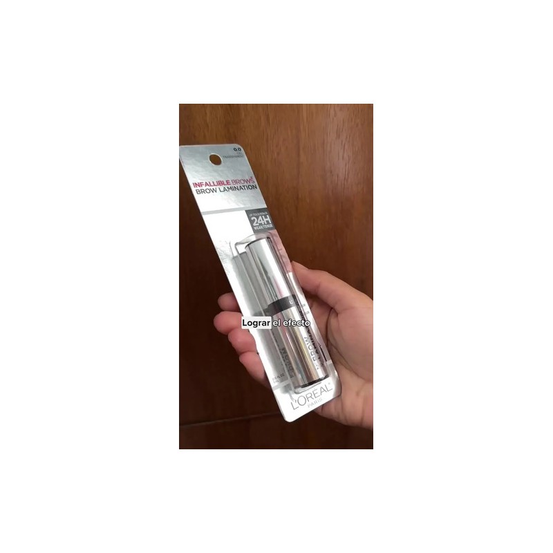 Máscara Para Cejas Brow Lamination Color Transparente 5ml