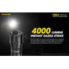 EdisonBright Nitecore P20iX 4000 Lumen USB Rechargeable Professional Tactical Flashlight,