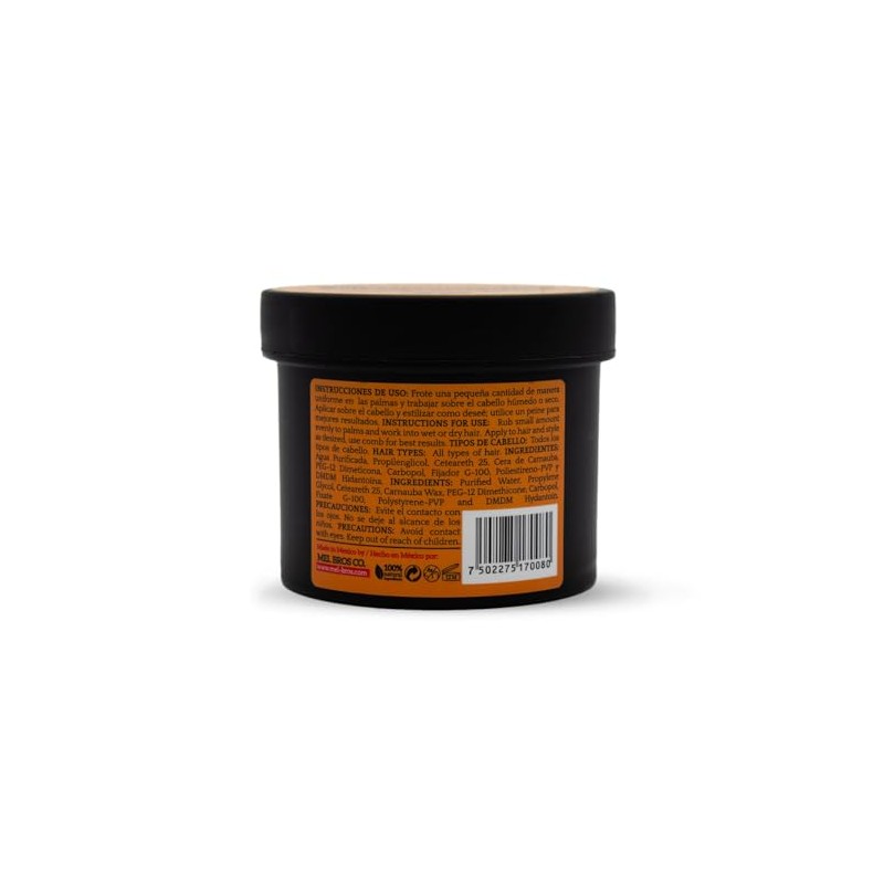 Mel Bros Matte Styling Pomade Pomada Acabado Mate Extra Fijación