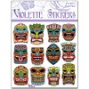 Violette Stickers Tiki Masks (K19)