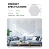 Topnaca 12 Pack Soundproof Wall Panels PRO, Hexagon 12" X