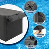 24x11x11 Inch Pool Pump Cover with 2 Side Openings, 3-Layer