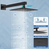 Airuida Bathtub Shower Faucet Set with Tub Spout Faucet Kit