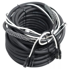 ProX Audio Cable Snake 100 Ft. Balanced (2) XLR-M to (2) XLR-F High Performance