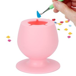 Recolector de Chatarra de Deshierbe de Vinilo Succionado, Taza de Almacenamiento de Escritorio de Silicona, Soporte para Herramientas de Deshierbe para Kit de Herramientas de Deshierbe de Vinilo, Orga