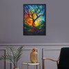 ‌1000 Piece Jigsaw Puzzle Tree of Life Stained Glass Art,