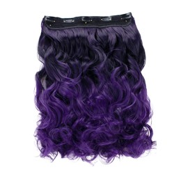 Prettyshop 70 cm or 55 cm Clip-In Extensions Half Wig Hair Thickening Hair Piece Heat-Resistant Like Real Hair Various Colours