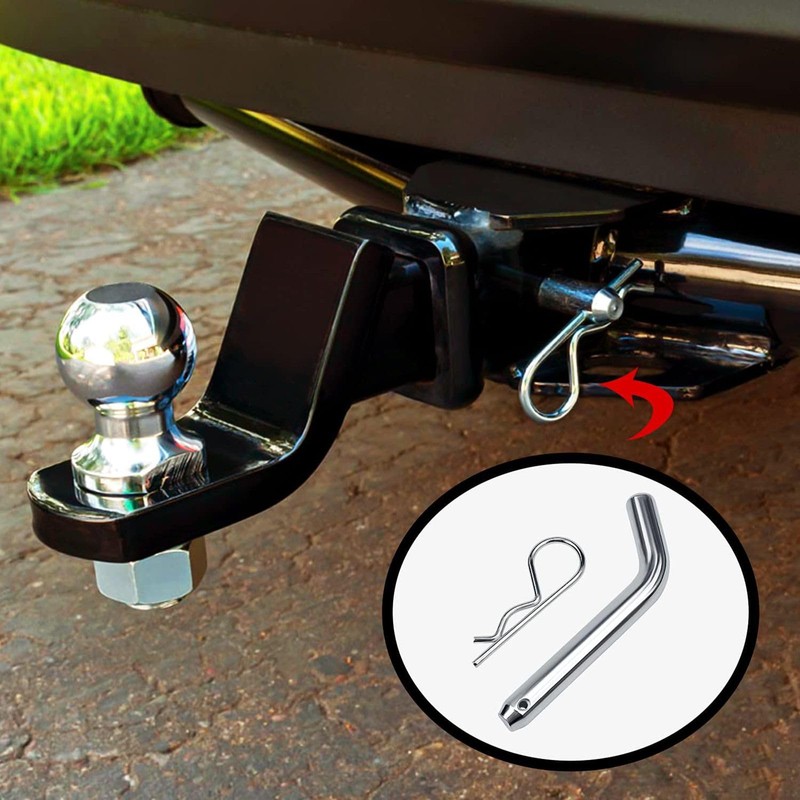 XIANZHAO Trailer Hitch Pin & Clip with Grooved Head, 5/8-Inch