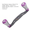 95MM Spinning Reel Rocking Handle Grip Left Right Fishing Wheel