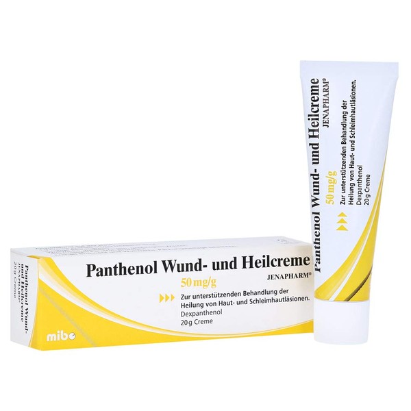 Panthenol Wound and Healing Cream JENAPHARM, 20 g