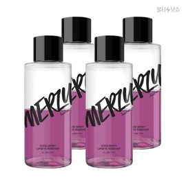 Merge Mudge Hypoallergenic Skin Moisturizing Soothing Goodberry Lip & Eye Remover 210ml 4pcs / 머지 저자극 피부보습 진정 굿베리 립 앤 아이 리무버 210ml 4개