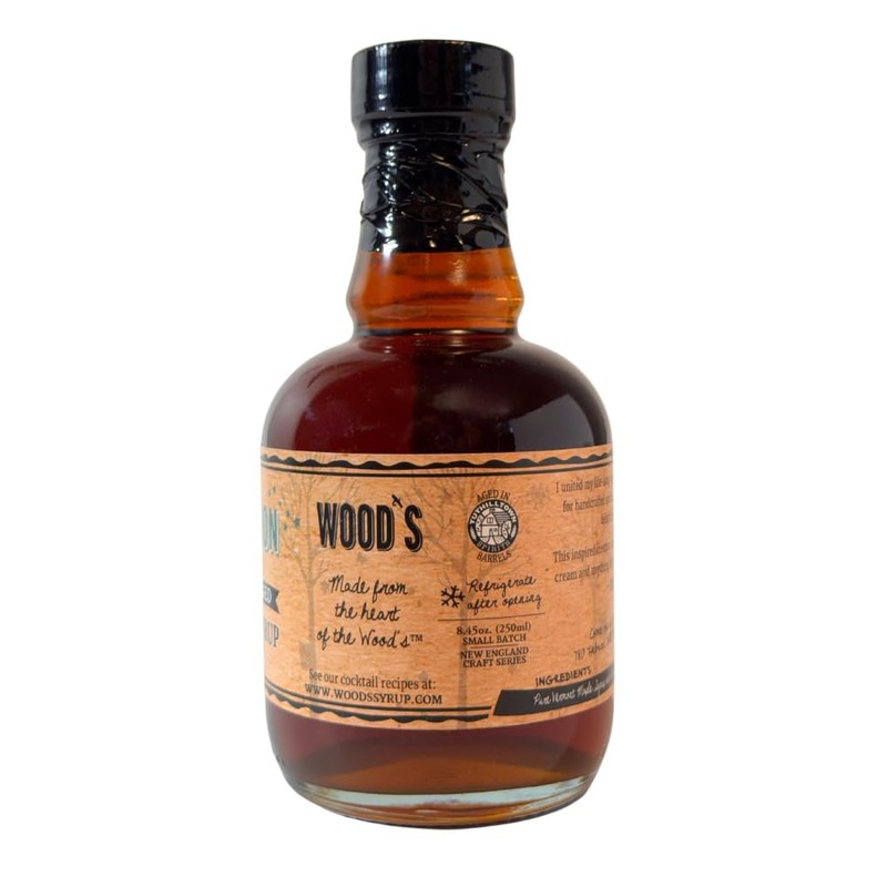 WOOD'S Vermont Bourbon Barrel Aged Maple Syrup – Premium Maple