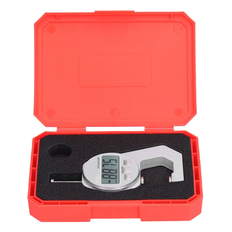 Digital Thickness Gauge LCD Large Low Power Consumption Convenient Sturdy