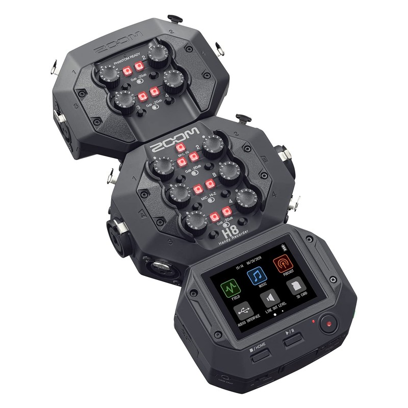 ZOOM EXH-8 External XLR Input Extension Capsule for Zoom H8