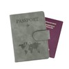 Minicloss Passport Covers, gray, plain