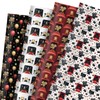Movie Night Wrapping Paper Cinema Red Carpet Designs Gift Wrap
