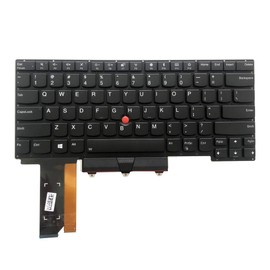 GinTai US Keyboard Replacement for Lenovo Thinkpad E14 GEN 1 / GEN 2 1TH 2TH 20T6 20T7 20RA 20RB SN20U63672-01 V185920BS1