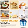 BangBoom Plastic Yogurt Strainer, 450 ML Small Yogurt Maker with