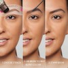 Eyebrow Stamp and Stencil Kit for Brow Shaping, Reusable Makeup