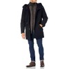 Cole Haan Men's Wool Melton Anorak, Navy, Large