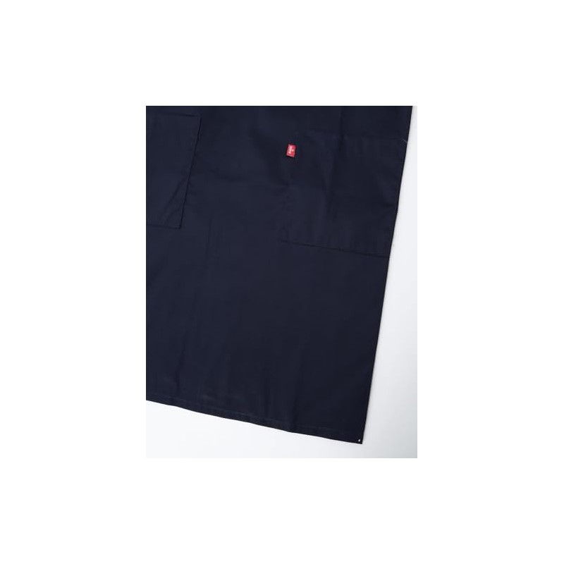 Edwin Apron, Adjustable Back Button, Plain, H-Shaped, Double Sided Pockets,