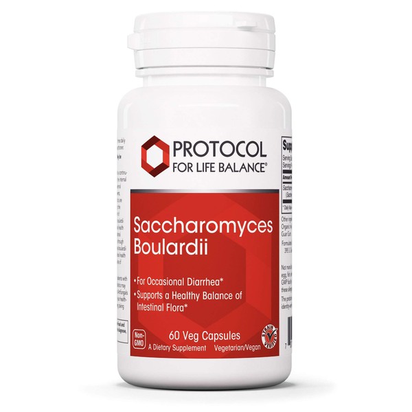 Protocol Saccharomyces Boulardii Probiotics - Immune and Gut Health - 60 Veg Caps