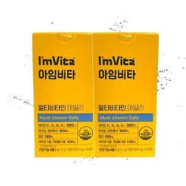 Chong Kun Dang Chong Kun Dang Health I’m Vita Multivitamin Daily 850mg x 60 tablets, 60 capsules (2) / 종근당 종근당건강 아임비타 멀티비타민 데일리 850mg x 60정 60캡슐 2개
