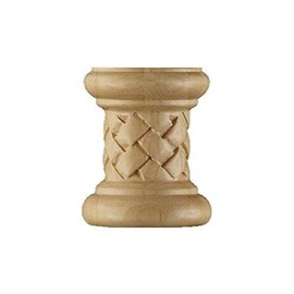 Brown Wood-Series 200 Weaved End Half Spindle-Red Oak 01322070AK2