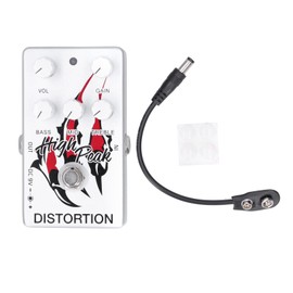 Distortion Pedal Electronic Guitar High Gain Effect Effector 9V DC Musical Instrument Accessory