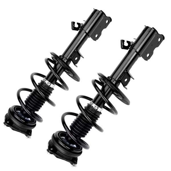 Zoncar Struts Shocks,Front Shocks Absorbers Complete Assembly fit for Rogue 2008 2009 2010 2011 2012 Struts Coil Spring 1333283L 1333283R Set of 2 SAA069