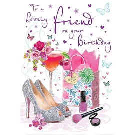 Regal Publishing Birthday Card Friend - 9 x 6 inches
