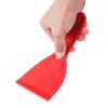 3 Pcs Putty Knife,Flexible Plastic Paint Scraper Tool for Spackling,Spreader,