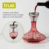 True Fountain Aerating Decanter Funnel, Red and White Wine Funnel