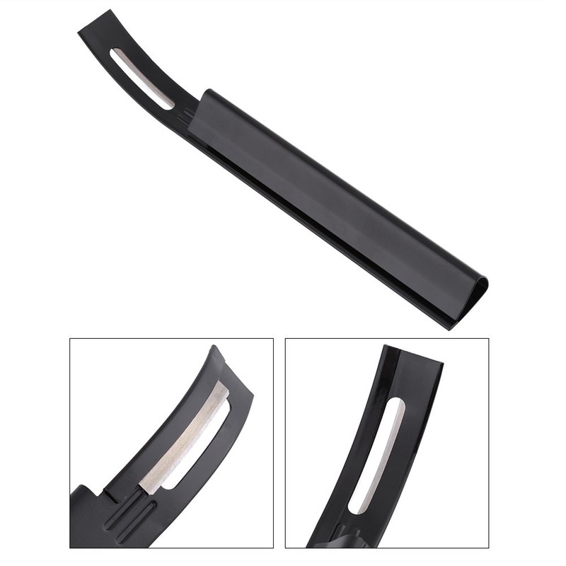 Walfront 1 Set Edelstahl Curved Form Leder Craft Skiving Skiver