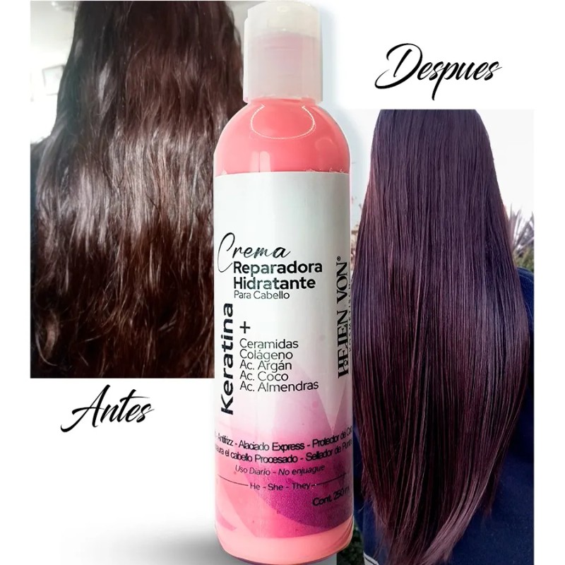 Tratamiento Artesanal Reparador Para Cabello Dañado O Reseco