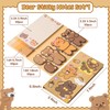 A1DIEE 500 Sheets Bear Sticky Notes Set Cartoon Animal Bundle