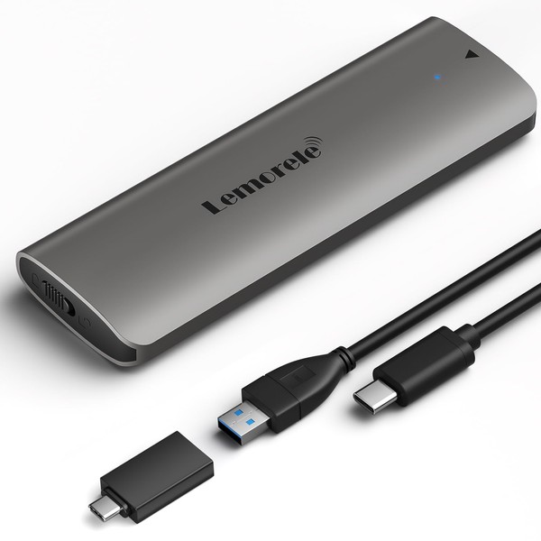 M.2 NVMe Enclosure,USB 3.2 Gen2 10Gbps Tool-Free ,SSD Enclosure for