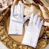 Shyyween First Communion Accessories for Girl and Boy Cross Gloves