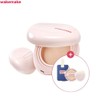 WAKEMAKE Water Glow Coating Balm Set 4items, Shade#$%Gift:01 Rosy Porcelaine-Refill+Brush+Pouch