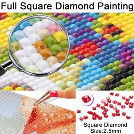 ACOGUT DIY 5D Diamond Painting Kits for Adults and Kids，Full Round Full Drill Diamond Art Kits for Adults，The Twilight saga,by Number Kits Diamond Painting Kits for Home Wall Decor-11.8x15.7inch